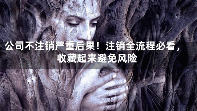 公司不注销严重后果！注销全流程必看，收藏起来避免风险