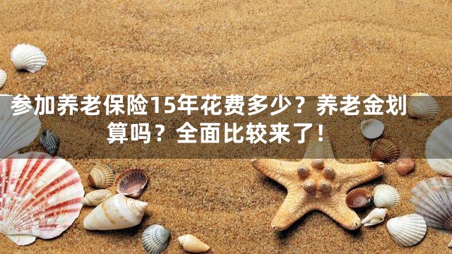 参加养老保险15年花费多少？养老金划算吗？全面比较来了！