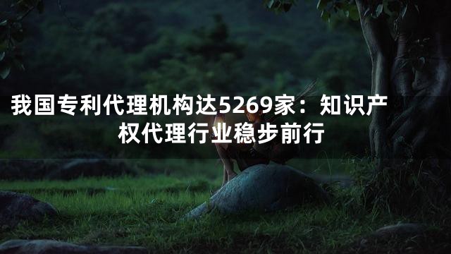 我国专利代理机构达5269家：知识产权代理行业稳步前行