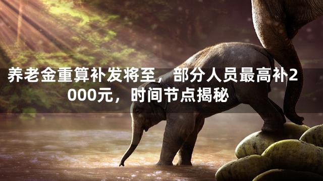 养老金重算补发将至，部分人员最高补2000元，时间节点揭秘