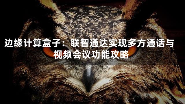 边缘计算盒子：联智通达实现多方通话与视频会议功能攻略