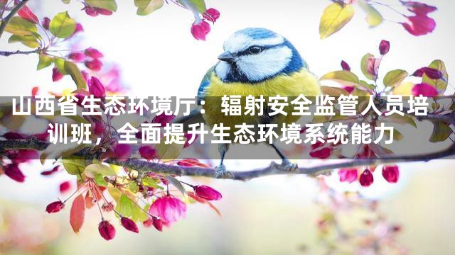 山西省生态环境厅：辐射安全监管人员培训班，全面提升生态环境系统能力
