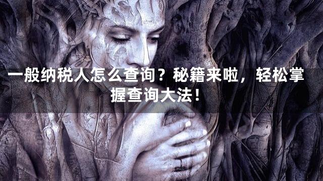 一般纳税人怎么查询？秘籍来啦，轻松掌握查询大法！