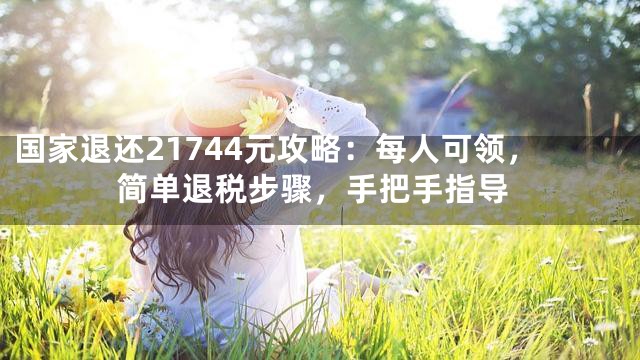 国家退还21744元攻略：每人可领，简单退税步骤，手把手指导