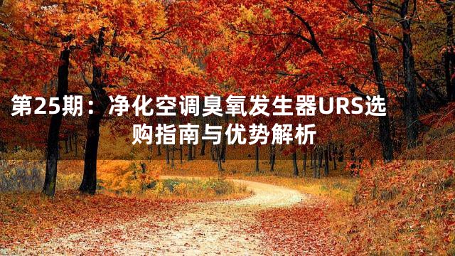 第25期：净化空调臭氧发生器URS选购指南与优势解析