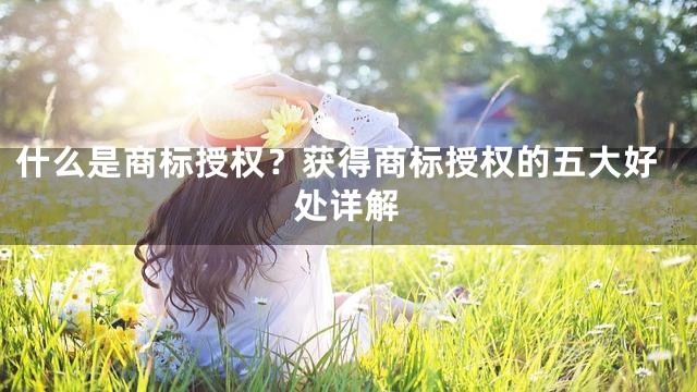 什么是商标授权？获得商标授权的五大好处详解