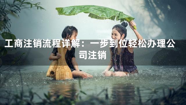 工商注销流程详解：一步到位轻松办理公司注销