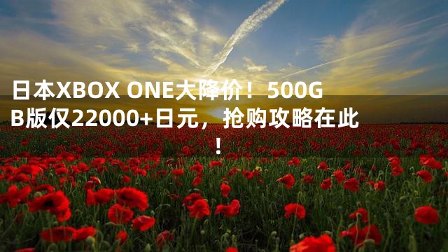 日本XBOX ONE大降价！500GB版仅22000+日元，抢购攻略在此！