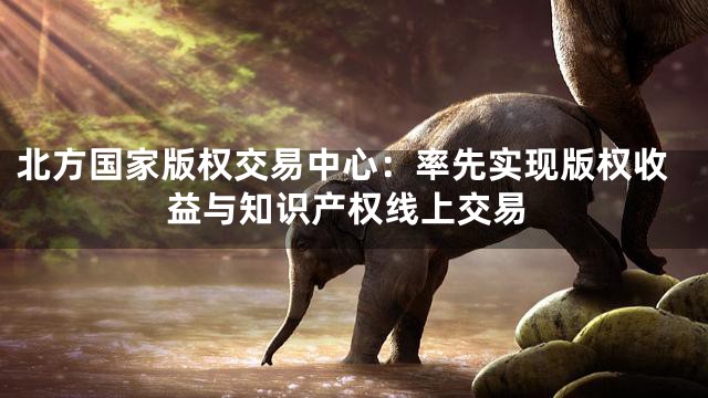 北方国家版权交易中心：率先实现版权收益与知识产权线上交易
