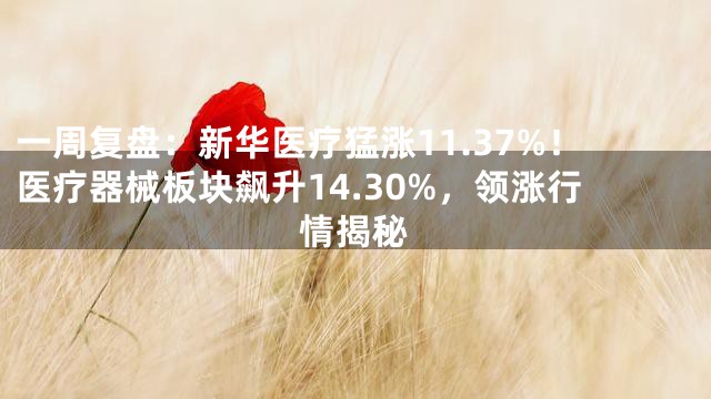 一周复盘：新华医疗猛涨11.37%！医疗器械板块飙升14.30%，领涨行情揭秘