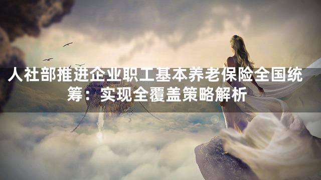 人社部推进企业职工基本养老保险全国统筹：实现全覆盖策略解析