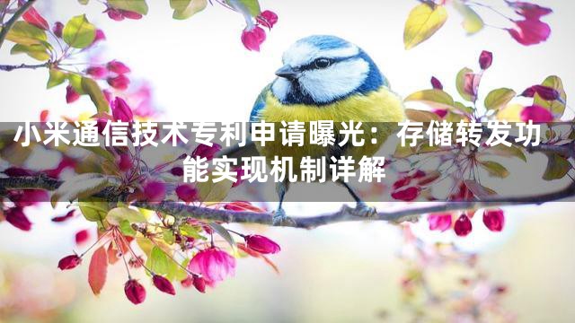 小米通信技术专利申请曝光：存储转发功能实现机制详解