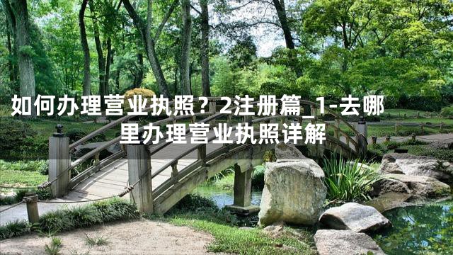 如何办理营业执照？2注册篇_1-去哪里办理营业执照详解