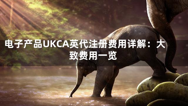 电子产品UKCA英代注册费用详解：大致费用一览
