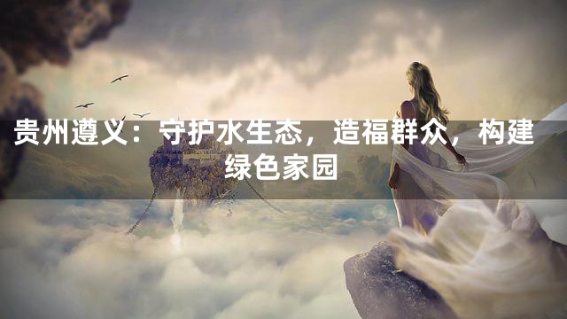 贵州遵义：守护水生态，造福群众，构建绿色家园