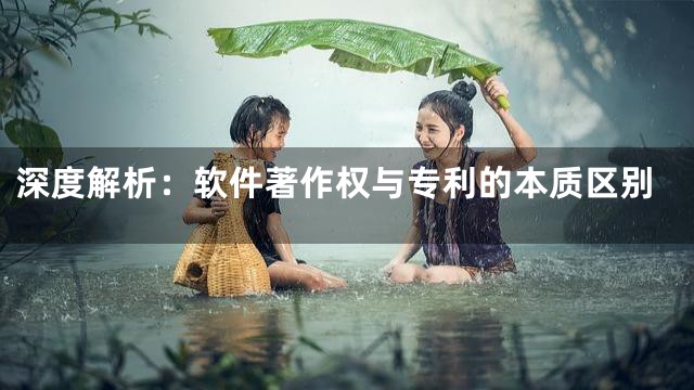 深度解析：软件著作权与专利的本质区别