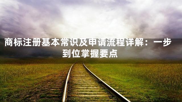 商标注册基本常识及申请流程详解：一步到位掌握要点