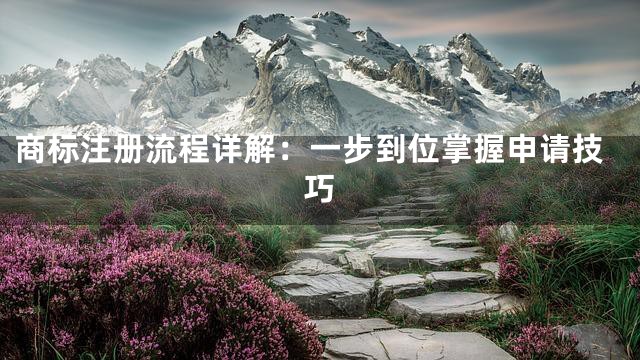 商标注册流程详解：一步到位掌握申请技巧