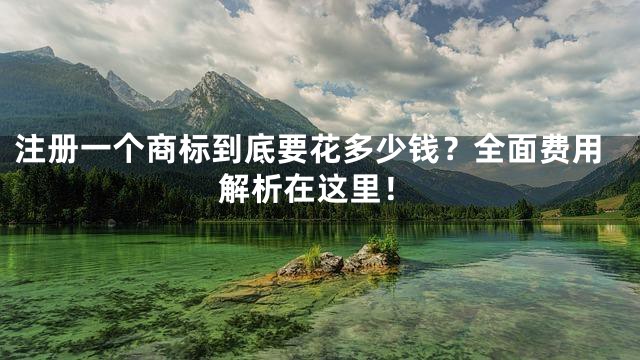 注册一个商标到底要花多少钱？全面费用解析在这里！