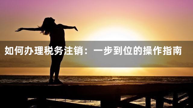 如何办理税务注销：一步到位的操作指南