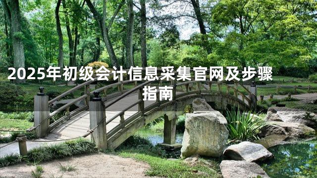2025年初级会计信息采集官网及步骤指南