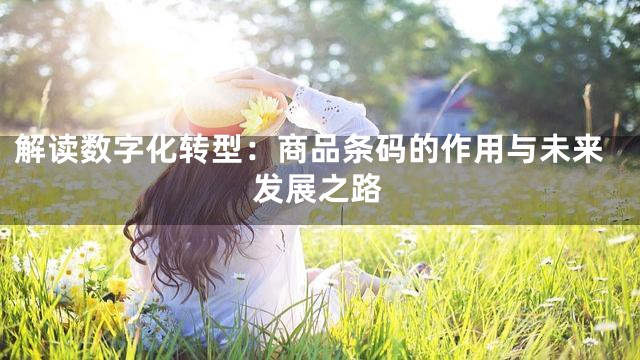 解读数字化转型：商品条码的作用与未来发展之路