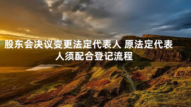 股东会决议变更法定代表人 原法定代表人须配合登记流程