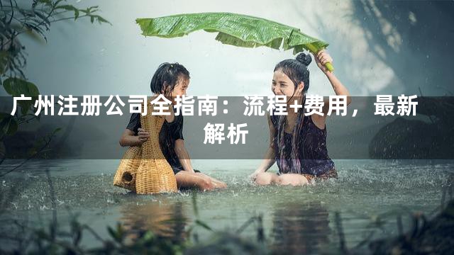 广州注册公司全指南：流程+费用，最新解析