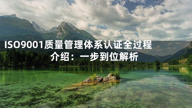 ISO9001质量管理体系认证全过程介绍：一步到位解析