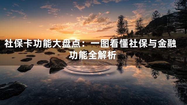 社保卡功能大盘点：一图看懂社保与金融功能全解析