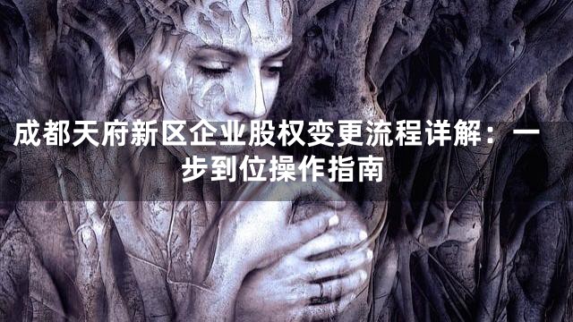 成都天府新区企业股权变更流程详解：一步到位操作指南