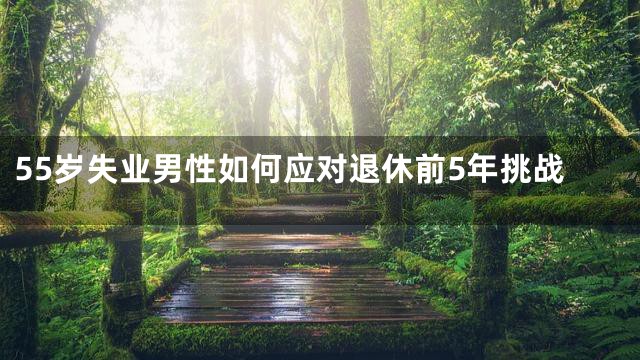 55岁失业男性如何应对退休前5年挑战