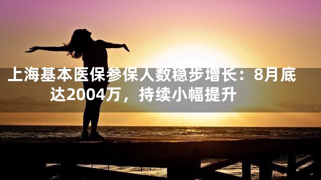 上海基本医保参保人数稳步增长：8月底达2004万，持续小幅提升