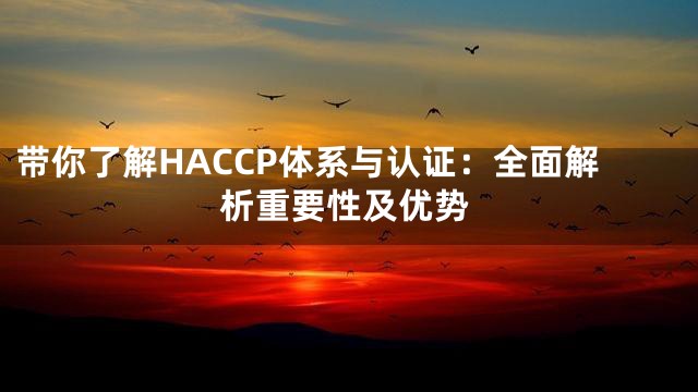带你了解HACCP体系与认证：全面解析重要性及优势