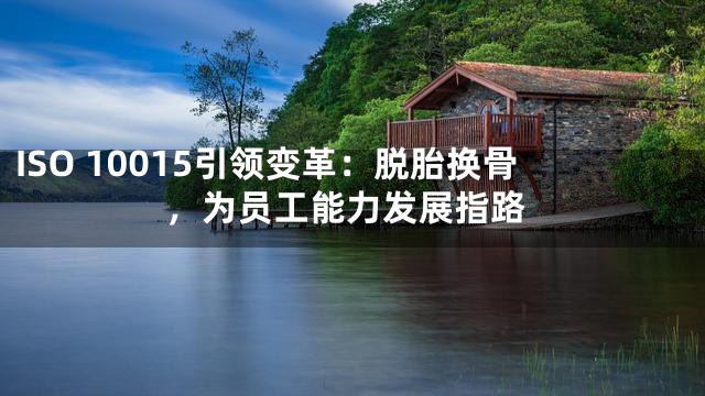 ISO 10015引领变革：脱胎换骨，为员工能力发展指路