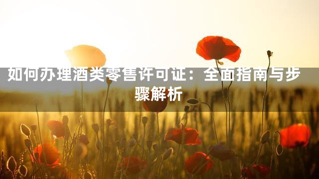 如何办理酒类零售许可证：全面指南与步骤解析