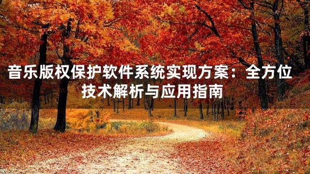 音乐版权保护软件系统实现方案：全方位技术解析与应用指南