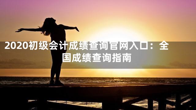 2020初级会计成绩查询官网入口：全国成绩查询指南