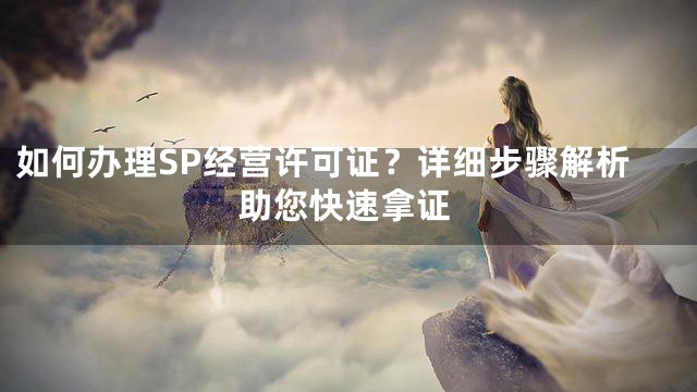 如何办理SP经营许可证？详细步骤解析助您快速拿证
