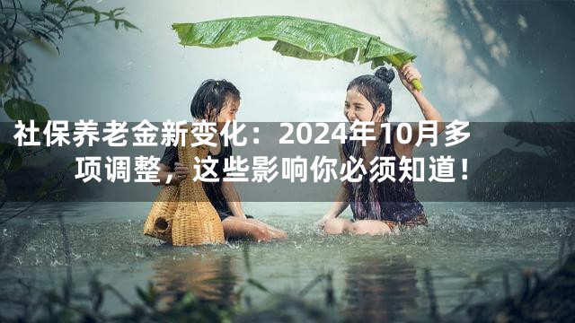 社保养老金新变化：2024年10月多项调整，这些影响你必须知道！