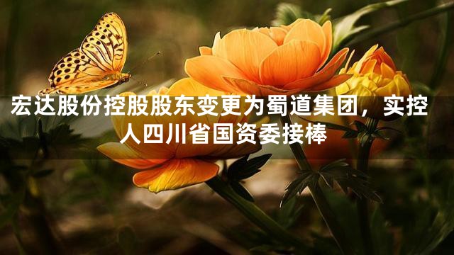 宏达股份控股股东变更为蜀道集团，实控人四川省国资委接棒
