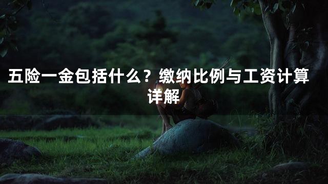 五险一金包括什么？缴纳比例与工资计算详解