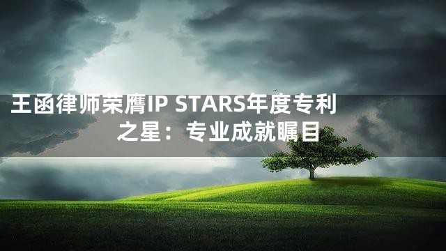 王函律师荣膺IP STARS年度专利之星：专业成就瞩目