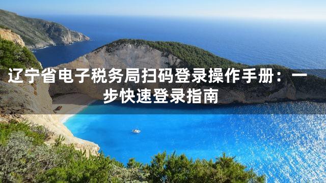 辽宁省电子税务局扫码登录操作手册：一步快速登录指南