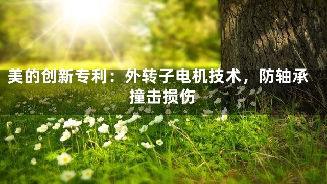 美的创新专利：外转子电机技术，防轴承撞击损伤