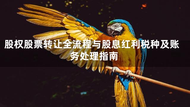 股权股票转让全流程与股息红利税种及账务处理指南