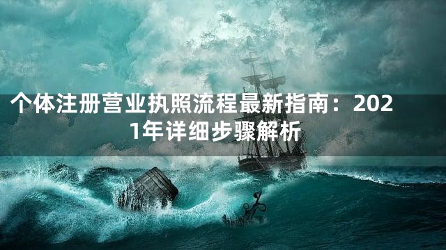 个体注册营业执照流程最新指南：2021年详细步骤解析