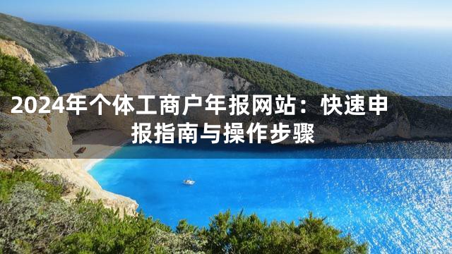 2024年个体工商户年报网站：快速申报指南与操作步骤