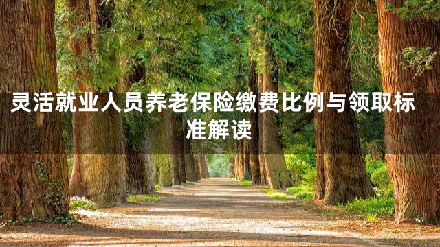 灵活就业人员养老保险缴费比例与领取标准解读