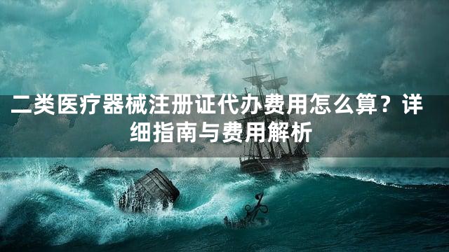 二类医疗器械注册证代办费用怎么算？详细指南与费用解析